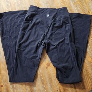 BuffBunny Black Contour Pocket Flares LARGE TALL